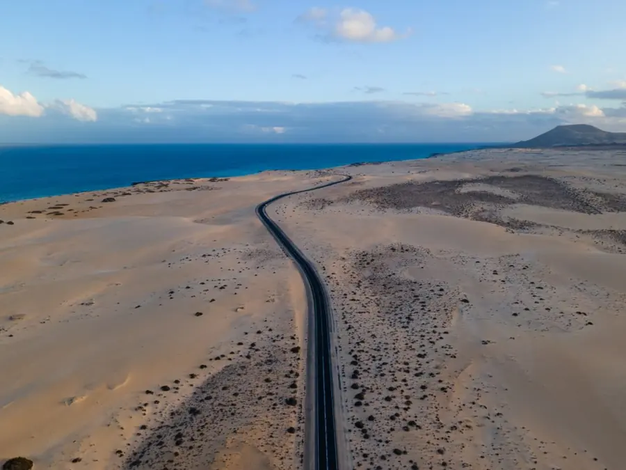 Sunset over the Atlantic on Fuerteventura