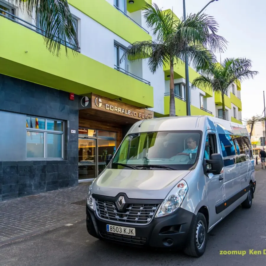 Modern transfer vehicle of Canary Transfer Services